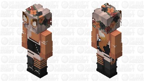 Fox girl Minecraft Skin