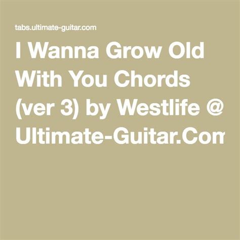 Grow Old With You Chords Ukulele | Chord Ukulele