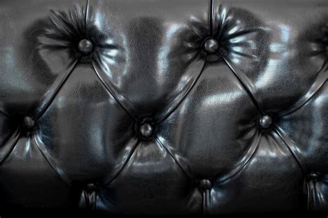 Premium Photo | Black leather sofa texture background