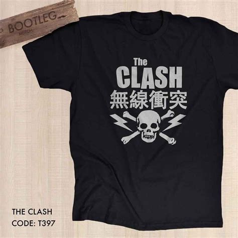 The Clash T-Shirt Merchandise ~ MusiTee.com | Clash t shirt, T shirt ...