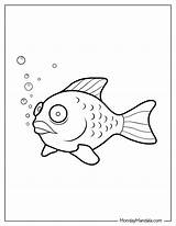 20 Goldfish Coloring Pages Free PDF Printables sketch template