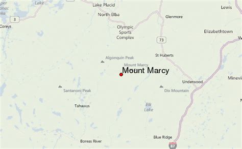 Mount Marcy Mountain Information