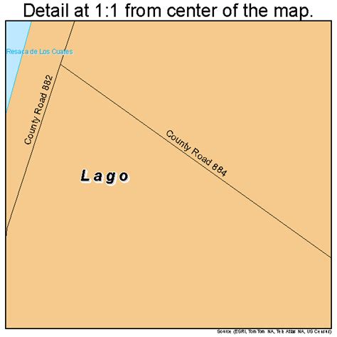 Lago Texas Street Map 4840258