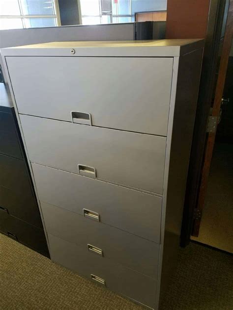 Used Steelcase 5 Drawer Lateral File Cabinets for Sale Continental Office