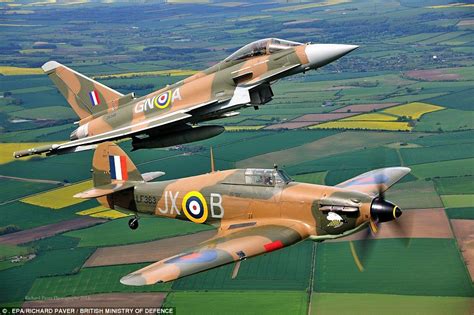 Fighters fly their Battle of Britain colours | Fighter aircraft, Aircraft, Vintage aircraft