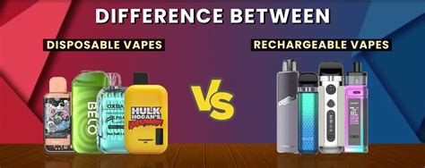 Disposable Vapes Vs Rechargeable Vapes - Vape Star USA