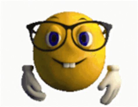 Nerd Nerd Emoji GIF - Nerd Nerd Emoji - Discover & Share GIFs