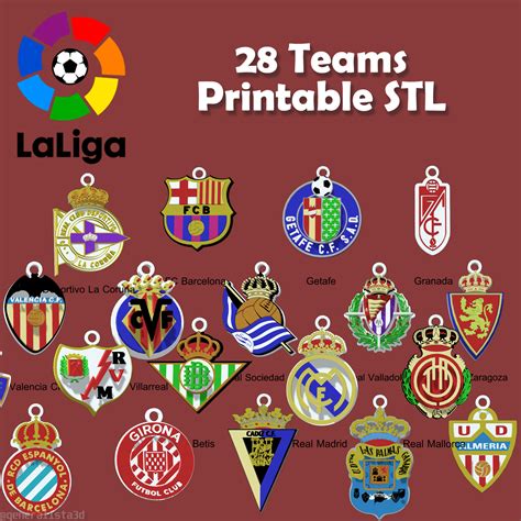 La Liga 28 teams printables and renderable - World Today News