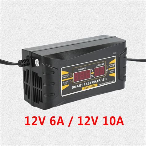 Automatic Smart Battery Charger 12V 5A EU/US Maintainer Desulfator for ...