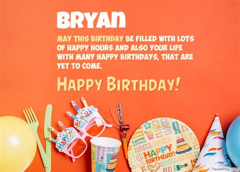 Happy Birthday Bryan pictures congratulations.