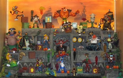 Crash Bandicoot action figures collection by dreelrayk on DeviantArt