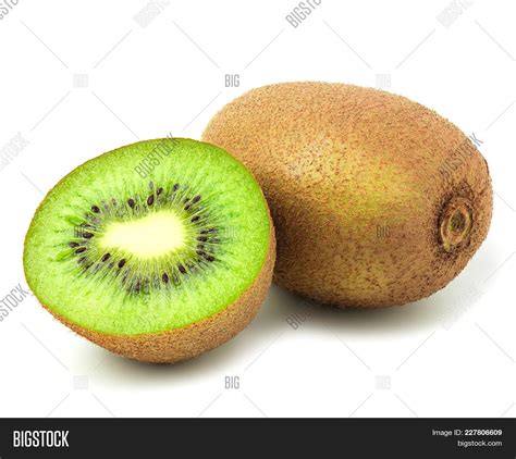 Kivi Fruits Isolated Image & Photo (Free Trial) | Bigstock