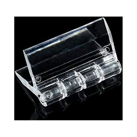 Tiny Piano Hinge, Clear Acrylic Hinges With Easy To Adhere Surface Application Ideal For ...