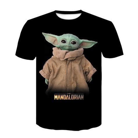 2020 Baby Yoda The Mandalorian 3D T-Shirt - Thegiftsports Store
