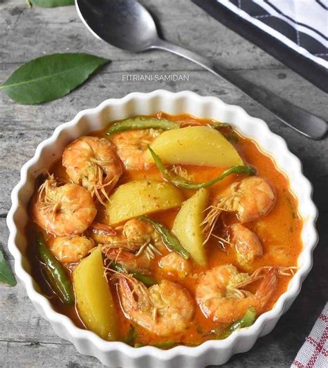 Resep Gulai Udang Kentang Gurih Dan Enak