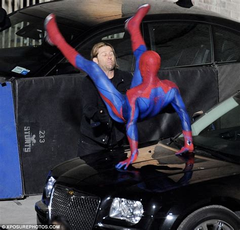 Has new Spiderman Andrew Garfield got a bottom double? Stuntman's moves ...