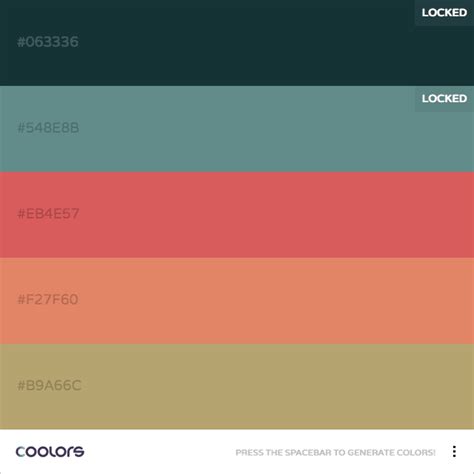 Coolors.co - Color Palette Generator « SpareType