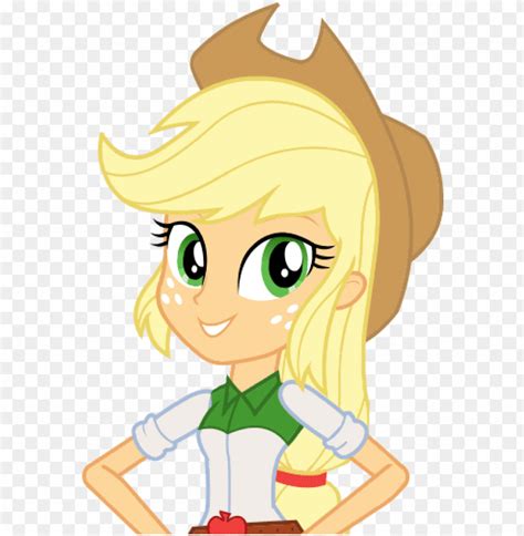 Applejack Equestria Girls Freckles Looking At You - My Little Pony ...