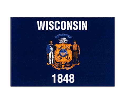 Wisconsin Flag Decal