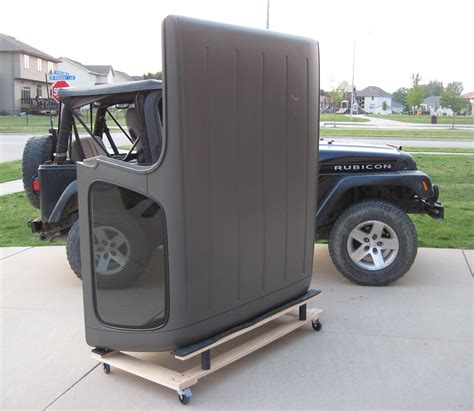 Jeep Wrangler TJ/ LJ/ YJ Hardtop Storage Cart- Doors Off 4x4 | Jeep hardtop storage, Jeep ...