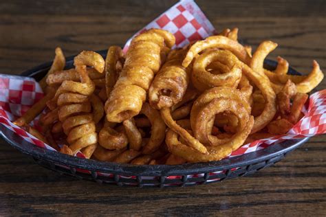 Seasoned Curly Fries - Menu - Hardwood Bar & Smokery