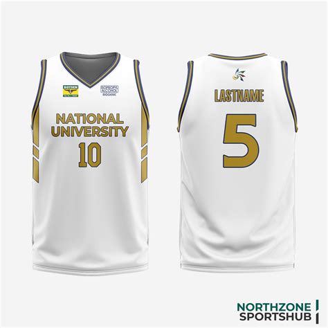 NORTHZONE New NU Bulldogs National University 2022 UAAP NU Full Sublimated Basketball Jersey ...