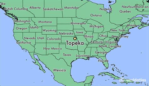 Where is Topeka, KS? / Topeka, Kansas Map - WorldAtlas.com