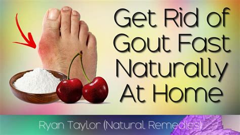 How To Get Rid of Gout in Your Toes (Natural Remedies) - YouTube