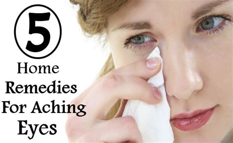 5 Home Remedies For Aching Eyes | Search Home Remedy