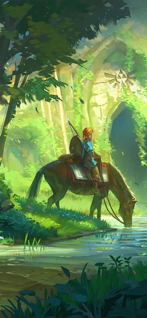 1125x2436 The Legend Of Zelda Breath Of The Wild Fanart 4k Iphone XS,Iphone 10,Iphone X ,HD 4k ...