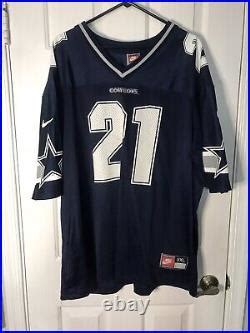 Dallas Cowboys Deion Sanders #21 Football-NFL Authentic Pro Line Nike ...