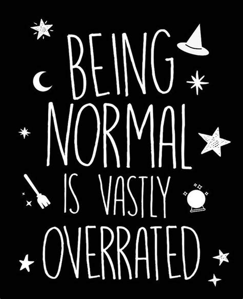 Being Normal is Vastly Overrated Graphic T-shirt Halloweentown - Etsy | Halloweentown quotes ...