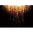 Amazon.com : AOFOTO 10x8ft Fireworks Gold Glitter Sequin Spot Black ...