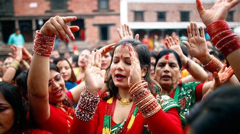 Teej Festival, Nepal Women's Festival, Teej Celebration in Nepal