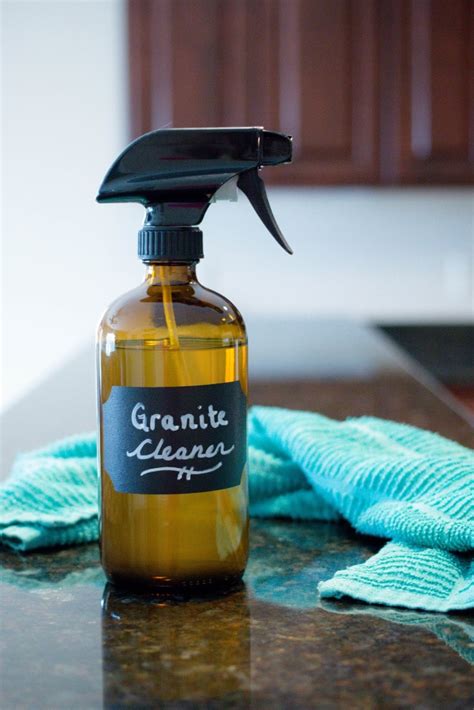 The Best Homemade Granite Cleaner (2 Ingredients!) | The Nourished Life