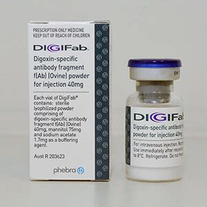 Digoxin Immune Fab | Queensland Poisons Information Centre