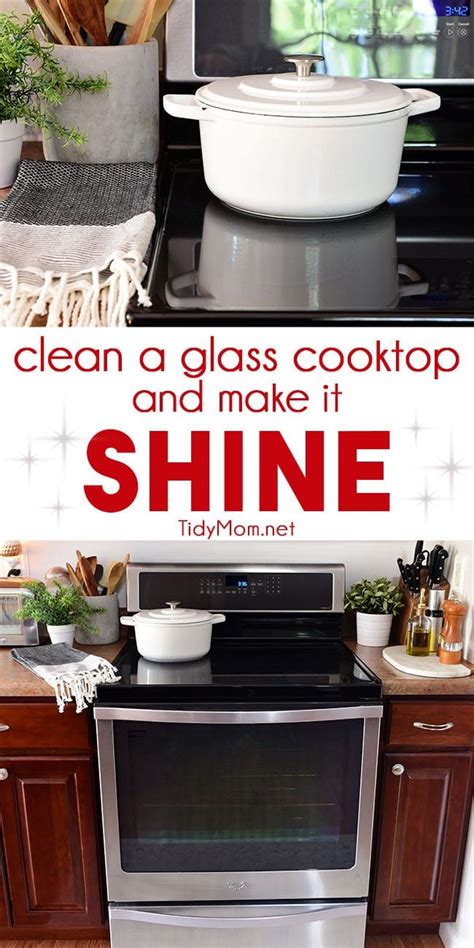 How to Clean a Glass Cooktop | Glass cooktop, House cleaning tips, Deep cleaning tips