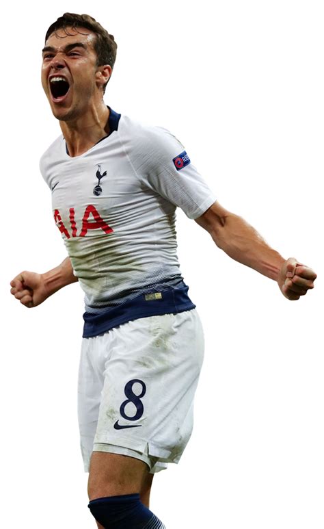 Harry Winks Tottenham Hotspur football render - FootyRenders