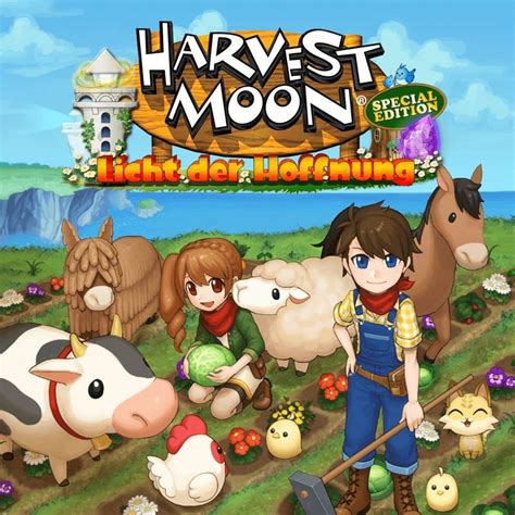 Harvest Moon: Light of Hope (2017) box cover art - MobyGames