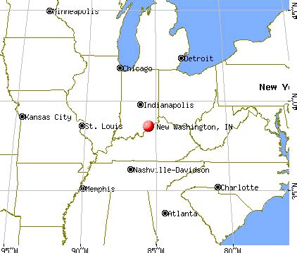 New Washington, Indiana (IN 47147, 47162) profile: population, maps, real estate, averages ...