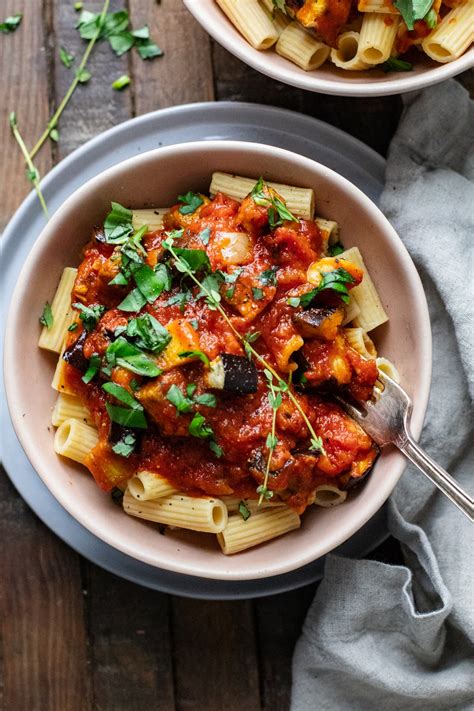 Roasted Eggplant Pasta | Recipe Cart