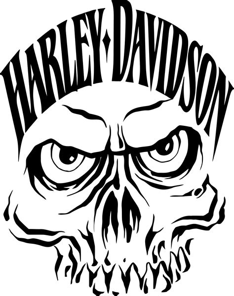 I just like the simple skull face | Harley davidson logo, Harley davidson tattoos, Harley ...