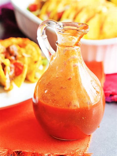 Taco Sauce Recipe Made in 15 minutes! - Pip and Ebby