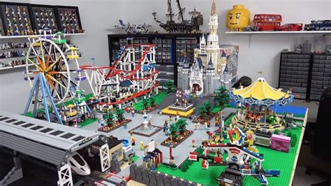 Fully Automated LEGO Amusement Park - YouTube