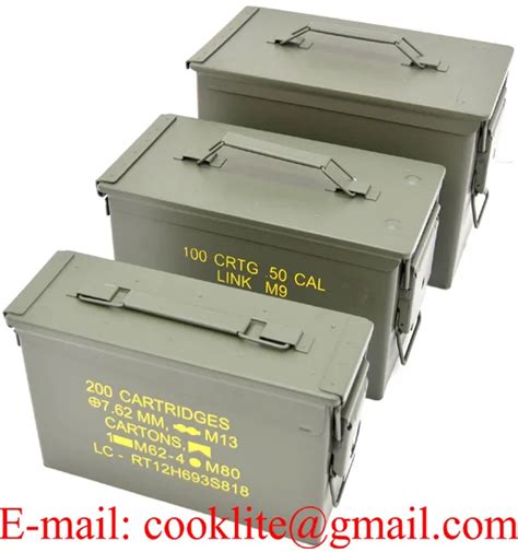 Military Ammo Box Bullet Can Ammunition Box - M19a1 30 Cal - Buy Military Ammo Box Bullet Can ...