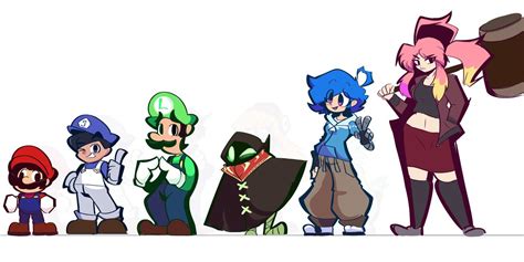 Natsugio ! on Twitter: "#smg4 #smg4fanart #SMG4 The smg4 gang in my ...