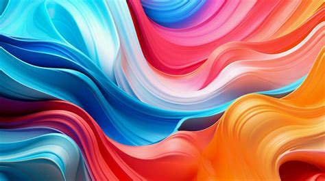 vibrant colors flow in liquid wave pattern 32948092 Stock Photo at Vecteezy
