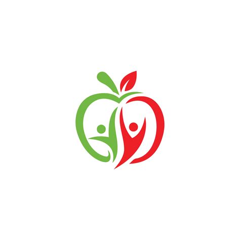 Apple logo design 23781227 Vector Art at Vecteezy