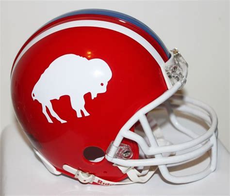 Riddell Buffalo Bills Throwback Mini Helmet | eBay | Helmet, Football helmets, Helmets for sale