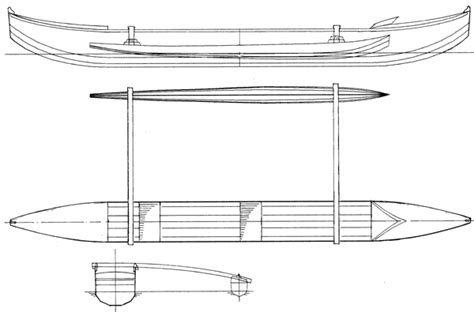 Plans: Waka Ama Canoe – Selway-Fisher Design - Kulea Canoes